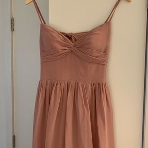 Azazie Zeya Bridesmaid Dress Dusty Rose